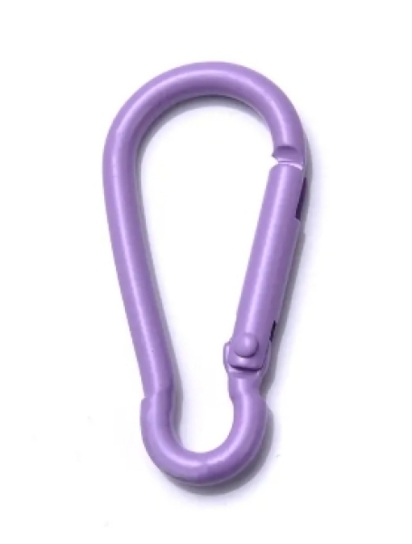 Karabiner lila